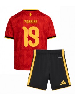 Belgien Diego Moreira #19 Heimtrikotsatz für Kinder WM 2026 Kurzarm (+ Kurze Hosen)